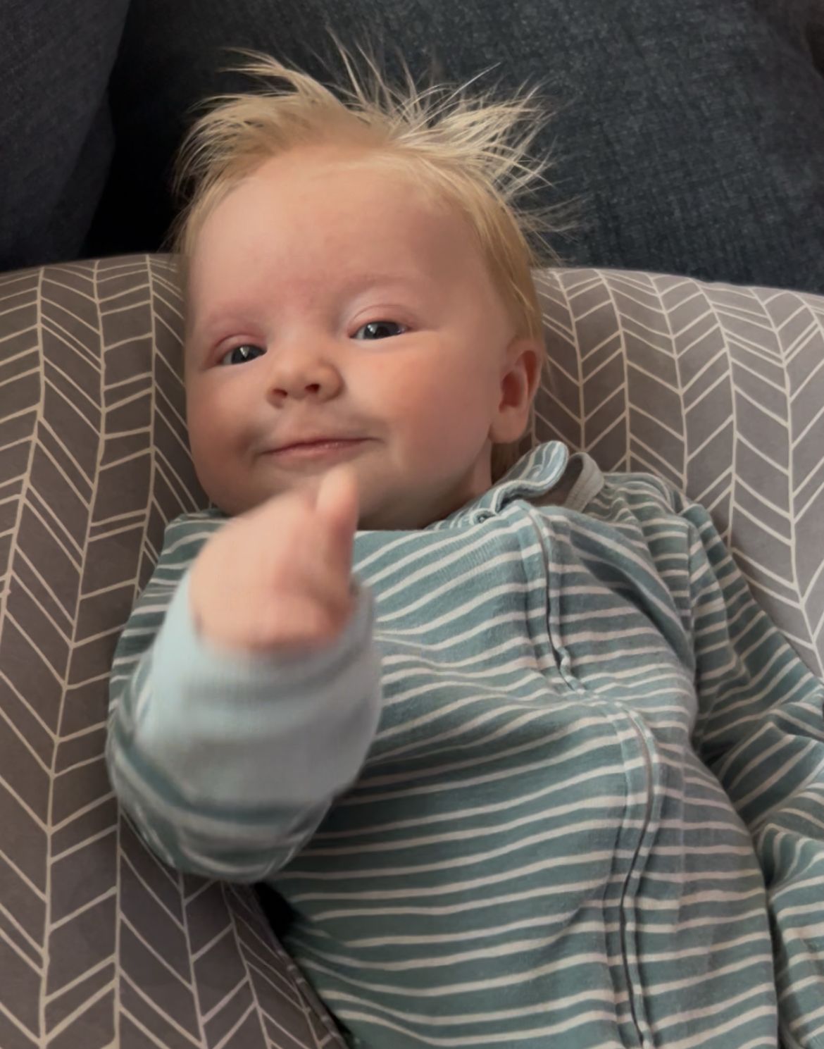 Bright party scene with lasers and glow